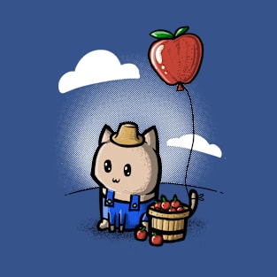 Apple Cat T-Shirt