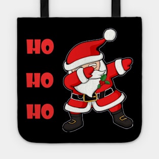 Funny Dabbing Santa Tote