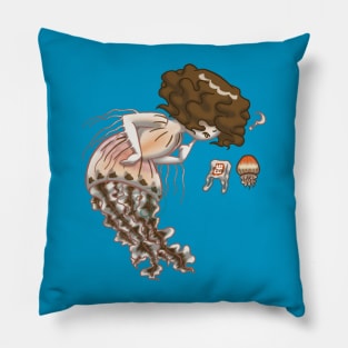 Weirdmaids - Jelzabel the jellyfish Pillow