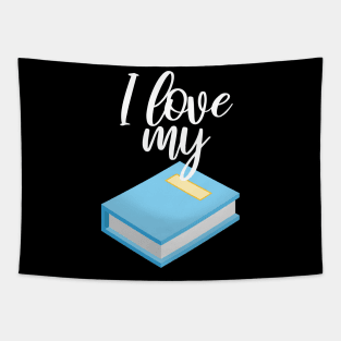 Bookworm I love my book Tapestry