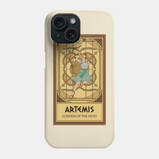 Artemis Tarot Card Phone Case