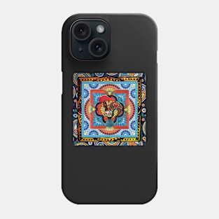 Portuguese folk art Phone Case