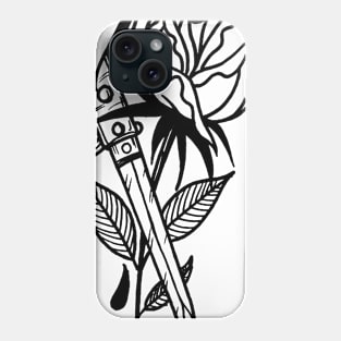 Rose and Knife Tattoo Phone Case