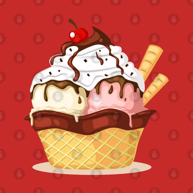 Ice Cream Cone by Mako Design 