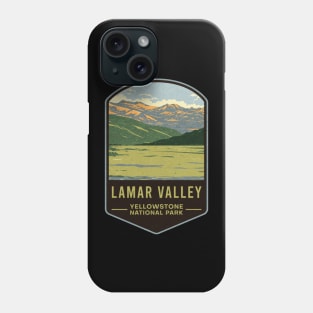 Lamar Valley Yellowstone National Park Phone Case