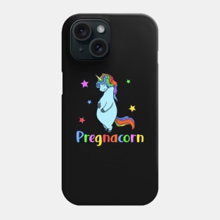 Pregnant unicorn - Pregnacorn Phone Case