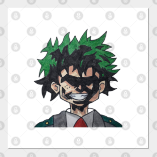 Deku Posters And Art Prints Teepublic
