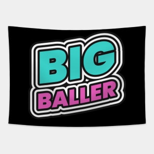 Big Baller hustle hustler hustling cash money Tapestry