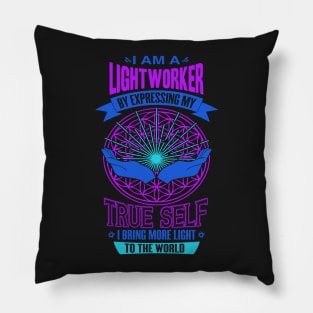 I am Lightworker Pillow