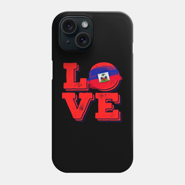 Haitian Love Phone Case by Beyond TShirt