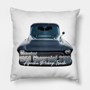 Customized 1956 Chevrolet 3100 Apache Pickup Truck Pillow