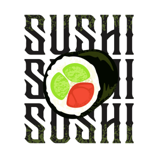 Sushi Sushi Sushi Maki Vintage T-Shirt