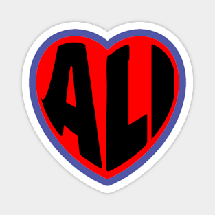 Ali in my Heart Magnet