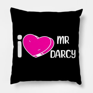 I love Mr Darcy Pillow