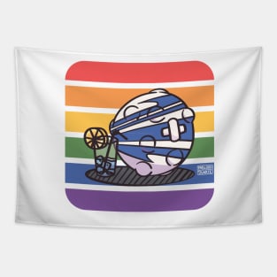 Pride Blitzball Summer - Summer Gaming Tapestry