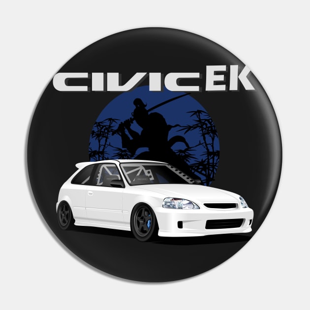 Civic EK Pin by RoadSideTH