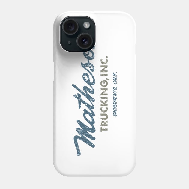 Matheson Trucking Sacramento 1962 Phone Case by JCD666