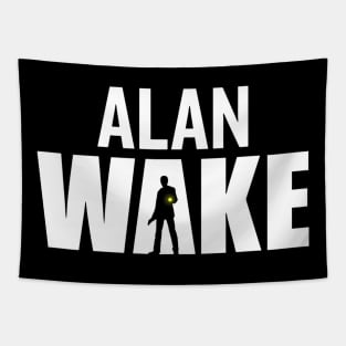 Alan Wake Logo Tapestry