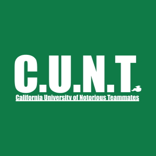 California University of Notorious Teammates T-Shirt