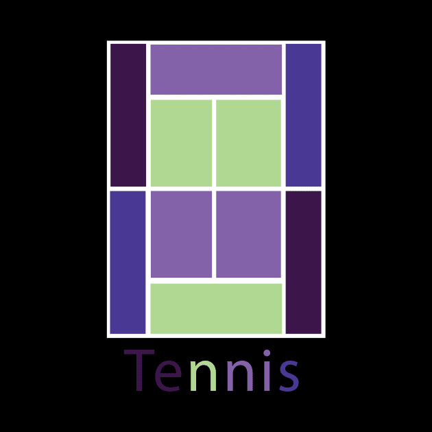 TENNIS COURT PALETTE by King Chris