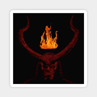 Hellboy Vector art Magnet