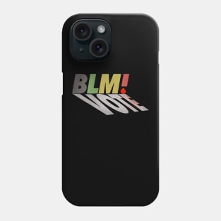 Vote  because black lives matter Phone Case