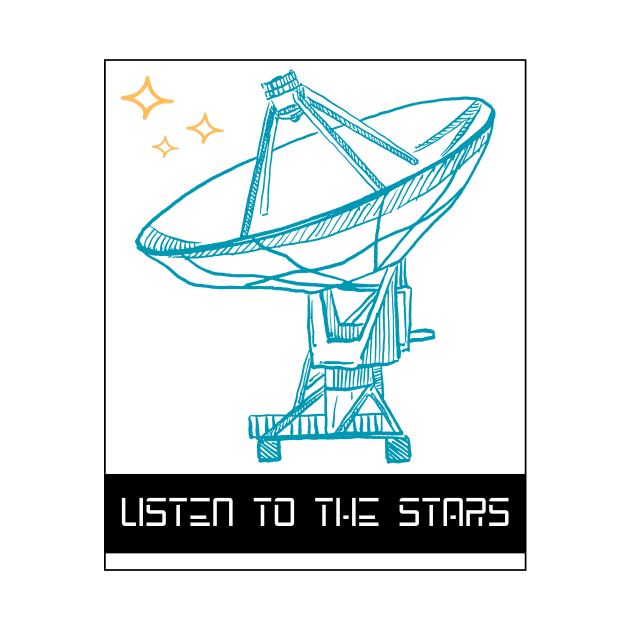 Listen to the Stars from the Satellite Radio Array by Rezolutioner