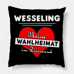 Wesseling Wahlheimat Rheinland Pillow