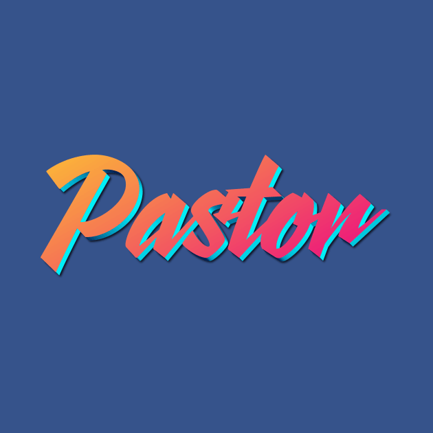 Pastor 80s font by Proxy Radio Merch