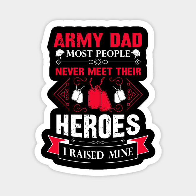 Army Heroes Magnet by My Artsam
