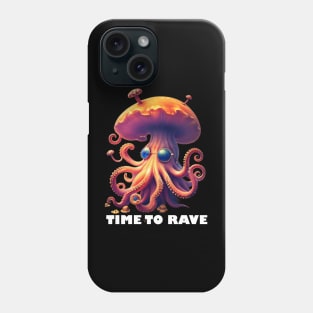 Techno T-Shirt - Time to Rave - Catsondrugs.com - Techno, rave, edm, festival, techno, trippy, music, 90s rave, psychedelic, party, trance, rave music, rave krispies, rave flyer T-Shirt T-Shirt T-Shirt Phone Case