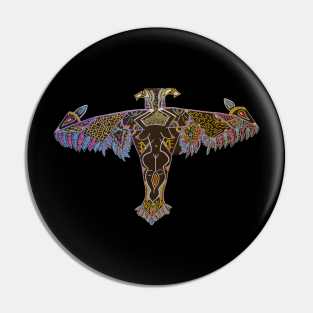 Venus in Antlers-Carnival Bird Pin