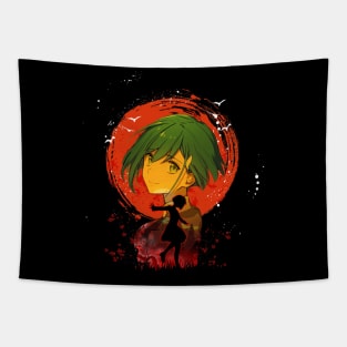 Graphic Vintage Franxx Women My Favorite Tapestry