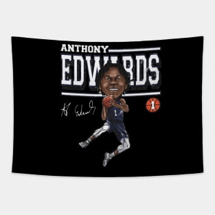 Anthony Edwards Minnesota Cartoon Tapestry