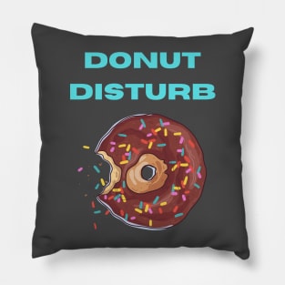 Donut Disturb Pillow