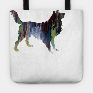 Border collie Tote