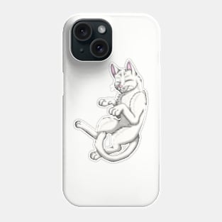 White Shorthair Phone Case