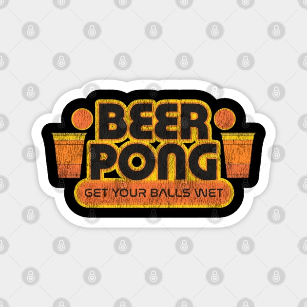 Beer Pong Get Your Balls Wet Magnet by darklordpug