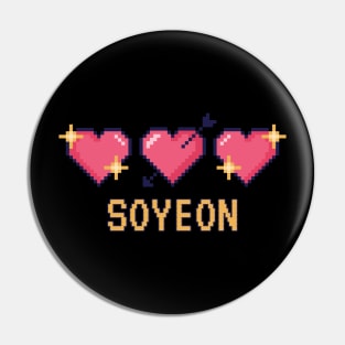 Soyeon Pixel Heart Valentine (G)I-dle Pin