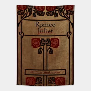 Vintage Book Design Romeo And Juliet Tapestry