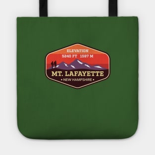 Mount Lafayette - New Hampshire - Appalachian Mountain Climbing Badge Tote