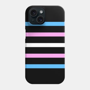 Trans Pride Lines Phone Case