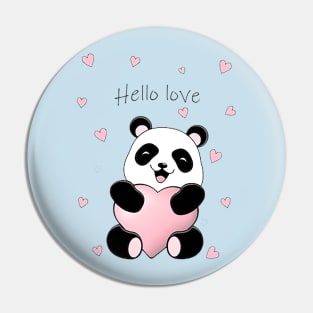 Cute panda Pin