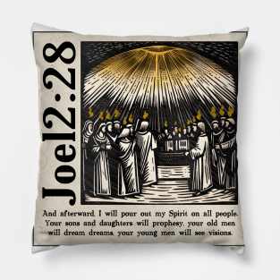 Joel 12:28 Pillow