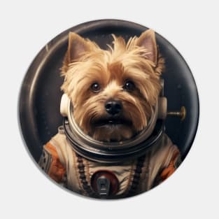 Astro Dog - Norwich Terrier Pin