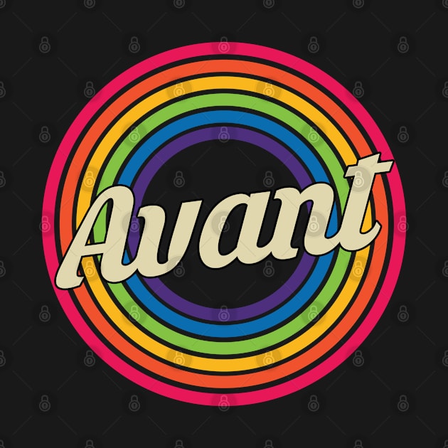 Avant - Retro Rainbow Style by MaydenArt