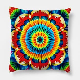 Tie-dye pattern #0009 Pillow