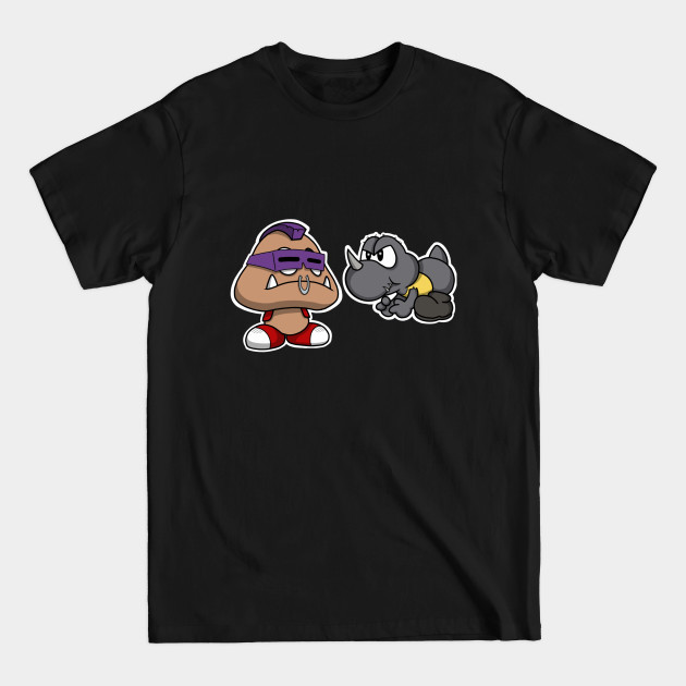 Bebop and Rocksteady - Ninja Turtles - T-Shirt