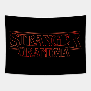 Stranger Grandma v2 Tapestry