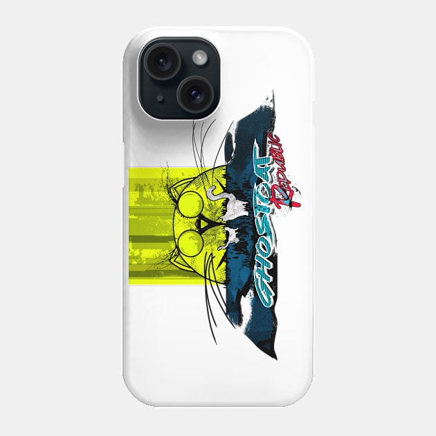 Ghostcat Republic - Power Up Phone Case by King Caiman